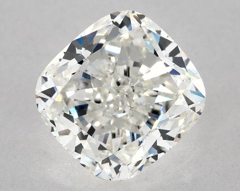 GIA 4.03 Carat H-VS1 Ideal Cut Cushion Modified Diamond